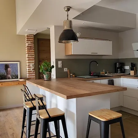 Bambou Serenite Eco Logis -piscine-terrasse Apartman
