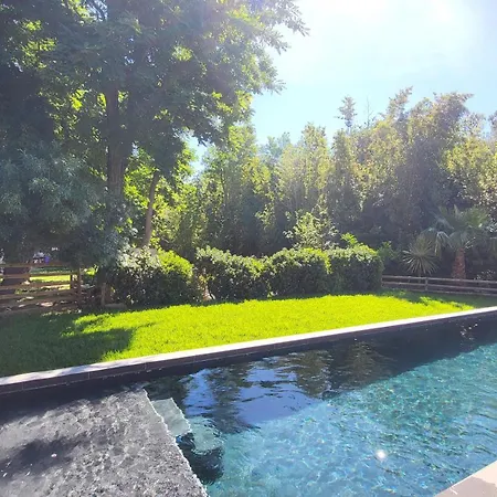 Apartamento Bambou Serenite Eco Logis -piscine-terrasse