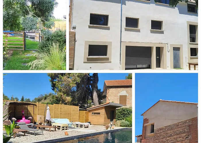 Daire Bambou Serenite Eco Logis -piscine *